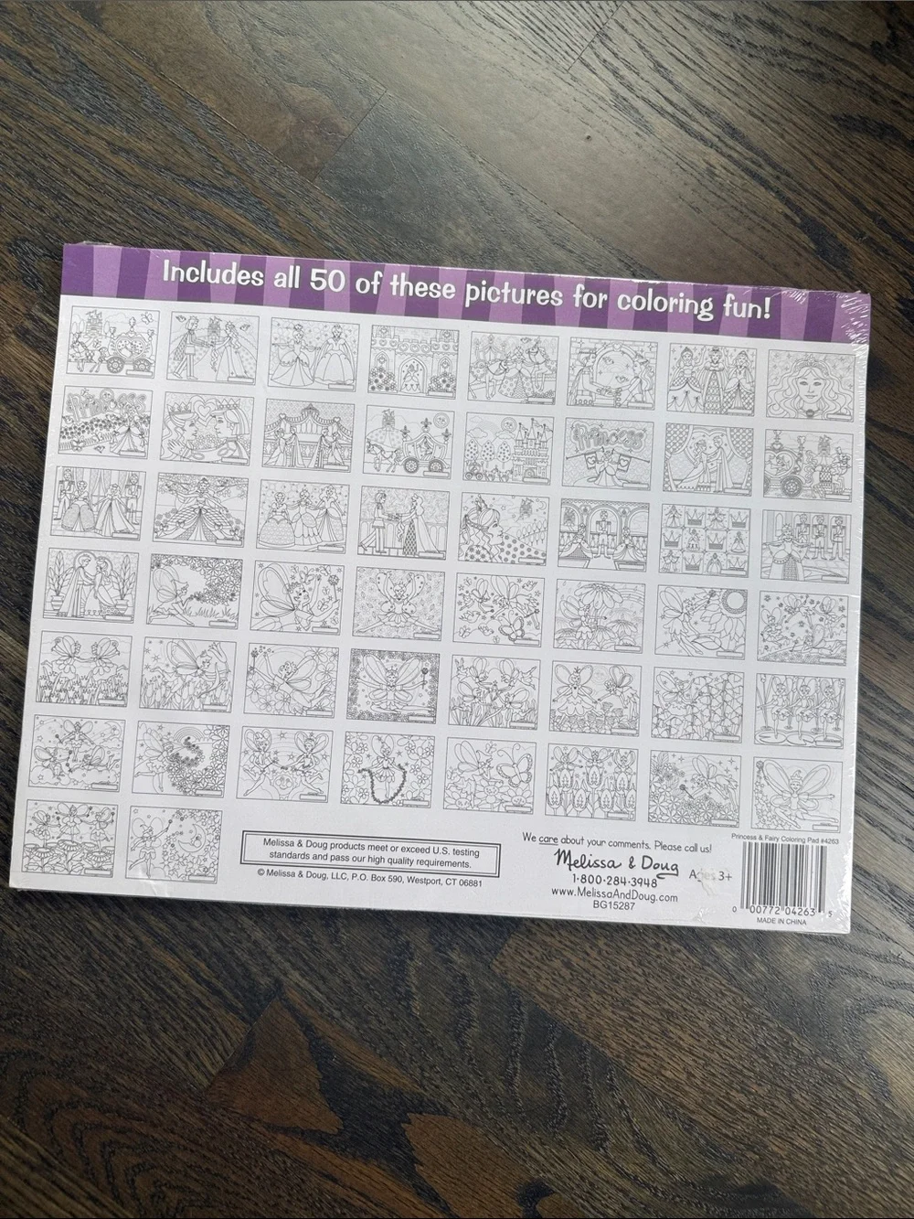 Melissa & Doug Art Bundle: Jumbo Coloring Pad & Scented Colored Pencils +Sticker